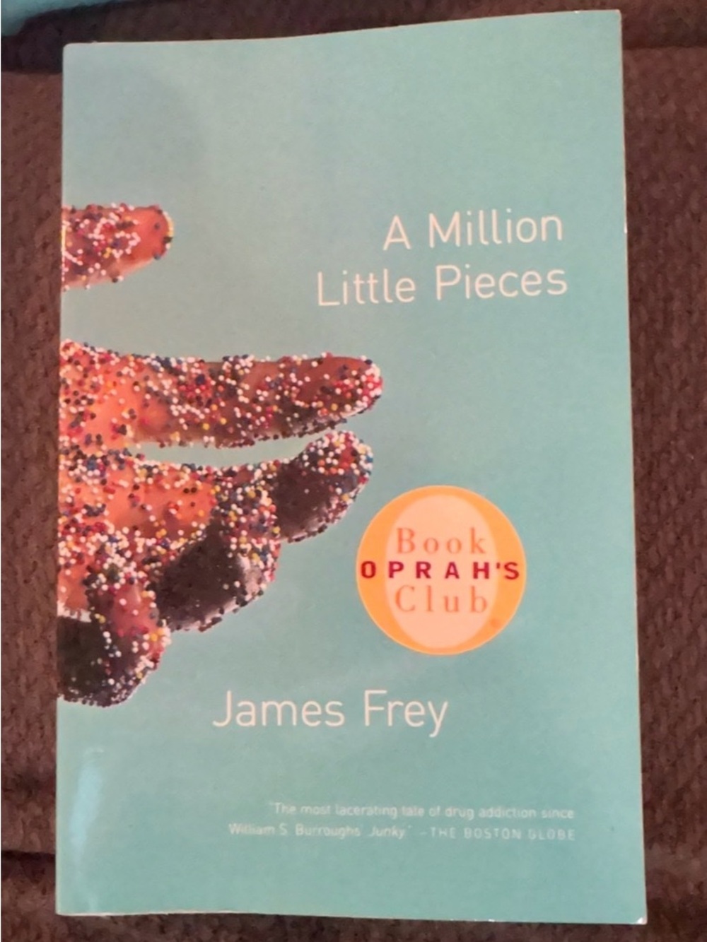 A Million Little Pieces by - Light Blue Hardcover